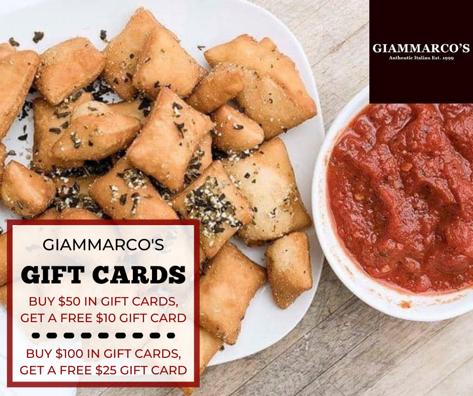 Giammarco's gift cards in Westerville, Ohio